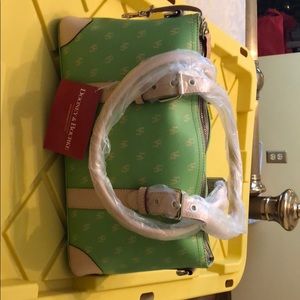 D&B pastel green, new with tags! Domed satchel